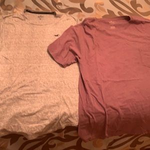 White and Blue Hollister Tees
